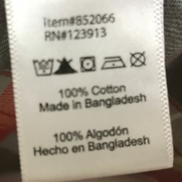 JACHS GIRLFRIEND Plaid Pink button front Flannel - Picture 7 of 8